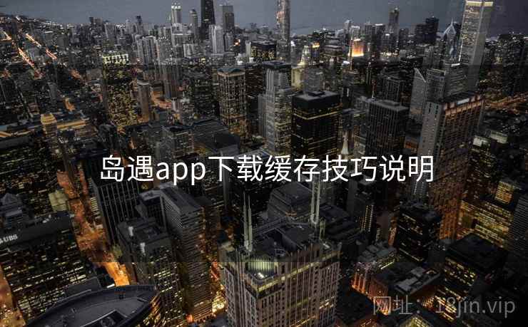 岛遇app下载缓存技巧说明