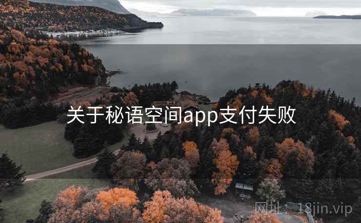 关于秘语空间app支付失败