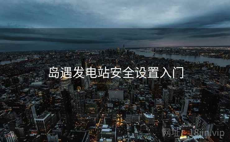 岛遇发电站安全设置入门