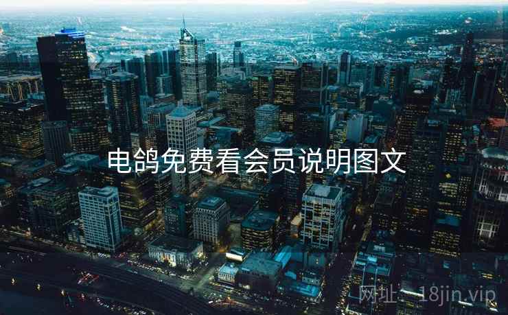 电鸽免费看会员说明图文
