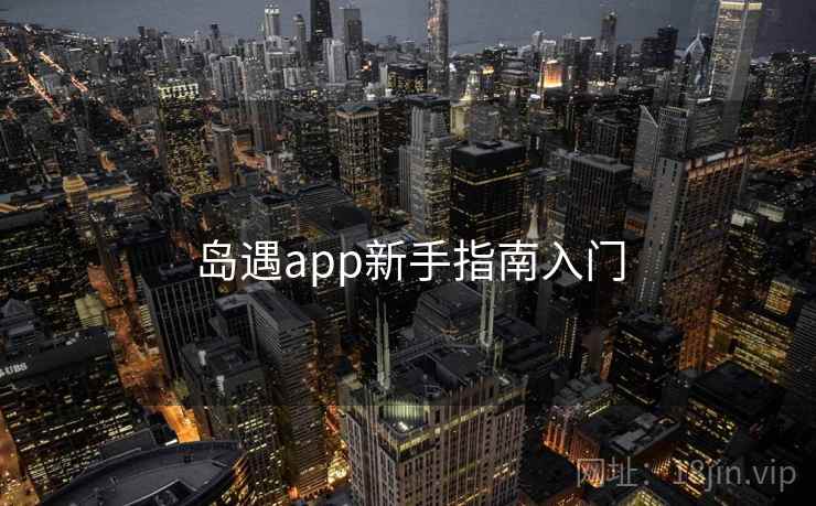 岛遇app新手指南入门