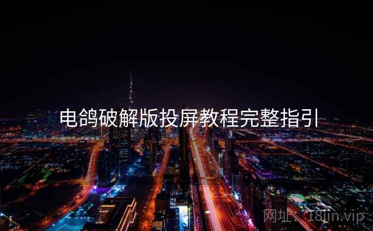 电鸽破解版投屏教程完整指引