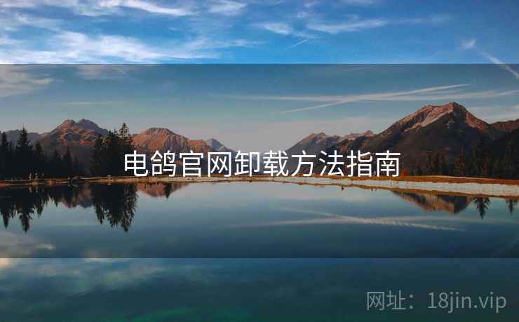 电鸽官网卸载方法指南